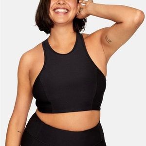 Outdoor Voices Athena Crop - Black